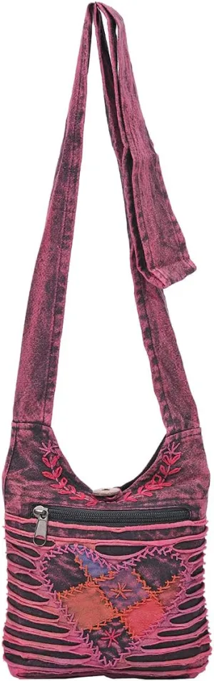 ROYAL The Collection Small Hippie Phone Purse Crossbody, Boho Travel Bag