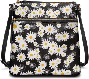 Sepetwhos Crossbody Bags Purses for Women Shoulder Handbags Crossover Stylish Trendy Pocketbook with Top Zipper Closure