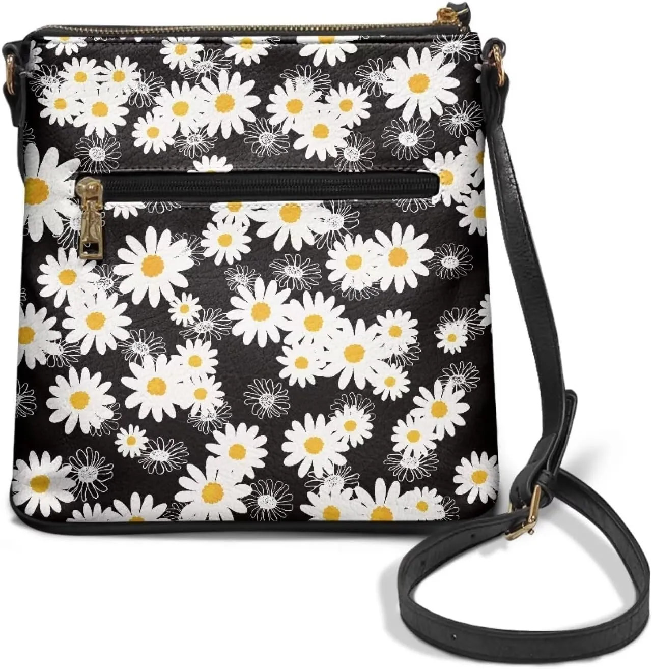 Sepetwhos Crossbody Bags Purses for Women Shoulder Handbags Crossover Stylish Trendy Pocketbook with Top Zipper Closure