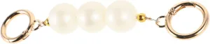 SEWACC DIY Purse Bag Extender Chain Imitation Pearl Replacement Chain for Handbags Stylish Bag Accessories for Unique Fashion for Customizing Tote Bags and Crossbody Styles