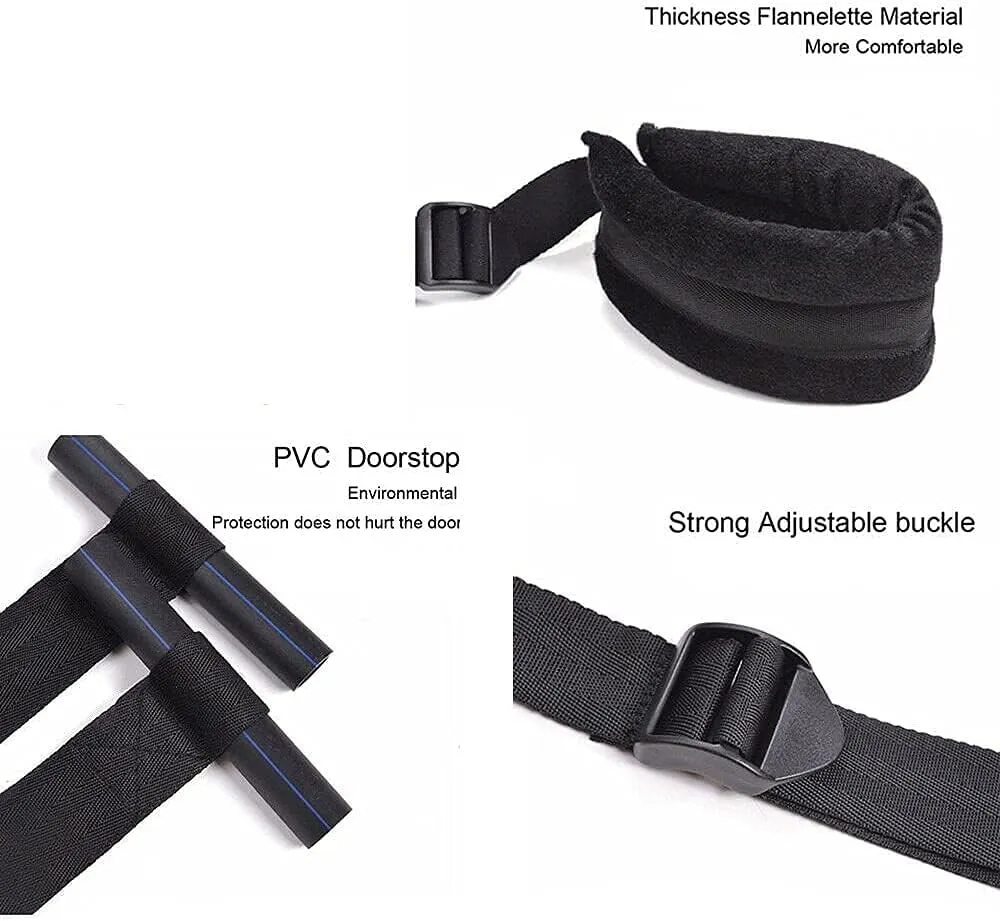 Sex Straps Swing, Sex Furniture for Bedroom with Adjustable Spreader Straps, The Door Swing for Adults Sex Straps for Adult Sex Sling Heavy Duty Frequent Flyer Door Mount Swing Sweater Yoga TJX-C0