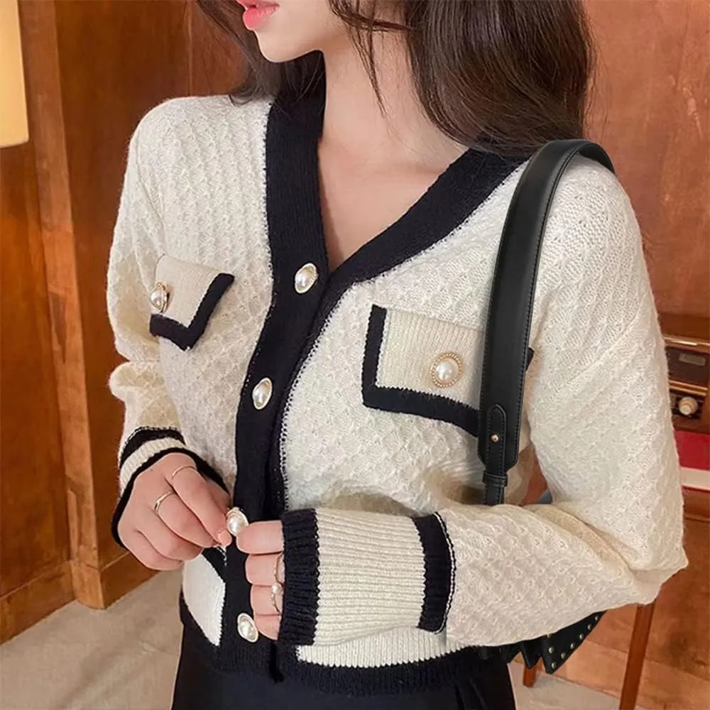 Short Purse Strap for Women's Crossbody Handbags Crossbody Bag Purse Straps Replacement Crossbody Gold Clasp Black