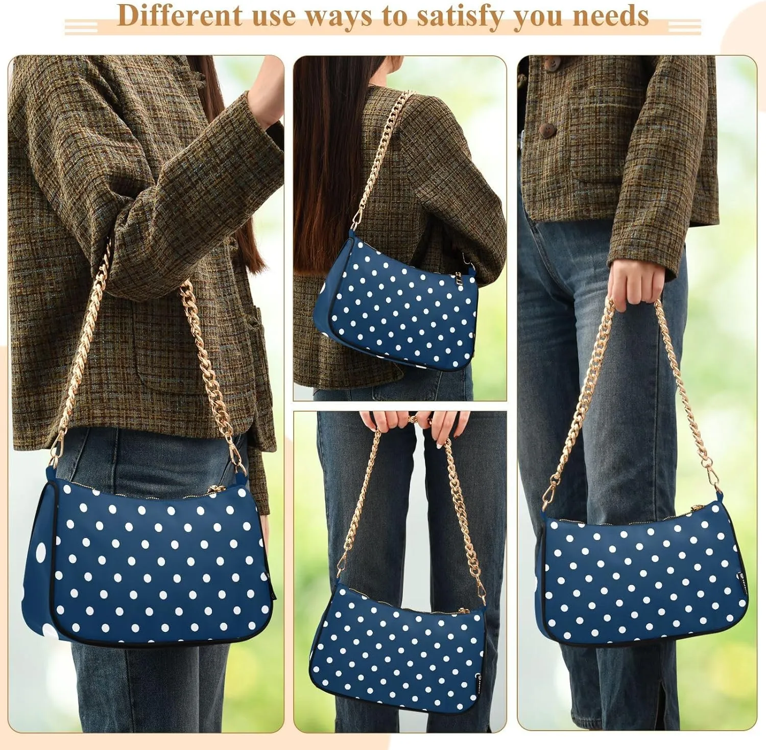 Shoulder Bag Women Clutch Handbag Date Chain Bag Holiday Birthday Valentine Gift
