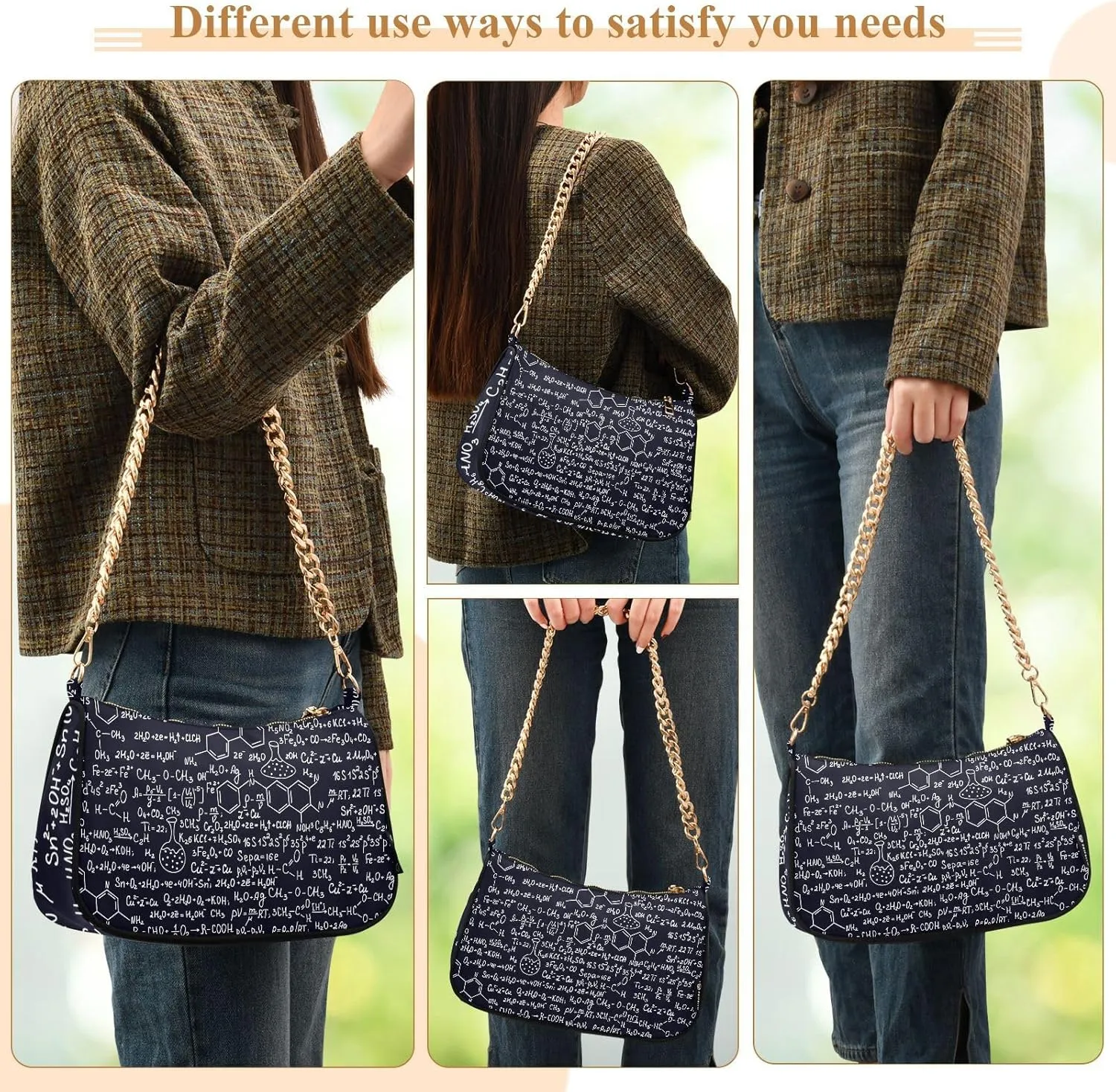 Shoulder Bag Women Clutch Handbag Date Chain Bag Holiday Birthday Valentine Gift