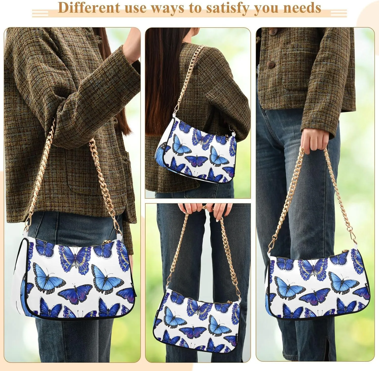 Shoulder Bag Women Clutch Handbag Date Chain Bag Holiday Birthday