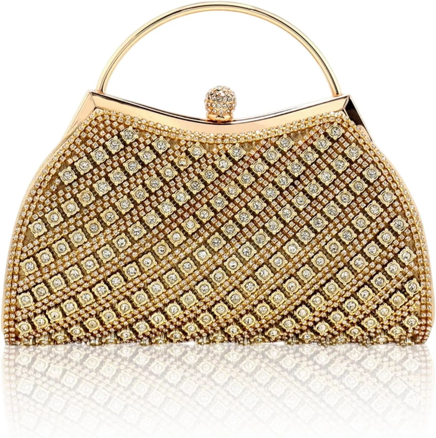 Simcat Evening Bags Clutch Purses for Women Rhinestone Sparkly Clutch for Cocktail Party Wedding