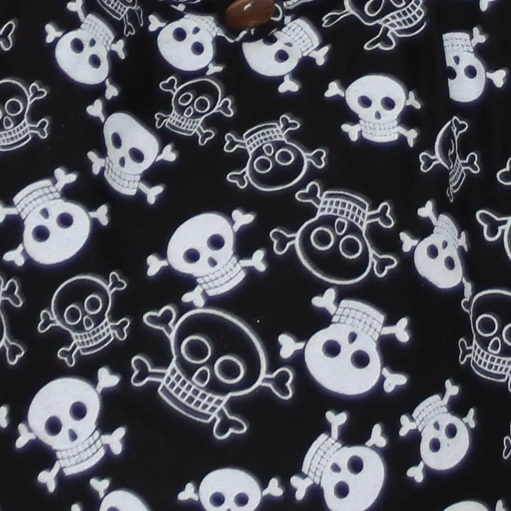 Skull Bohemian Boho Hobo Hippie Gothic Crossbody Bag Purse 33" Black