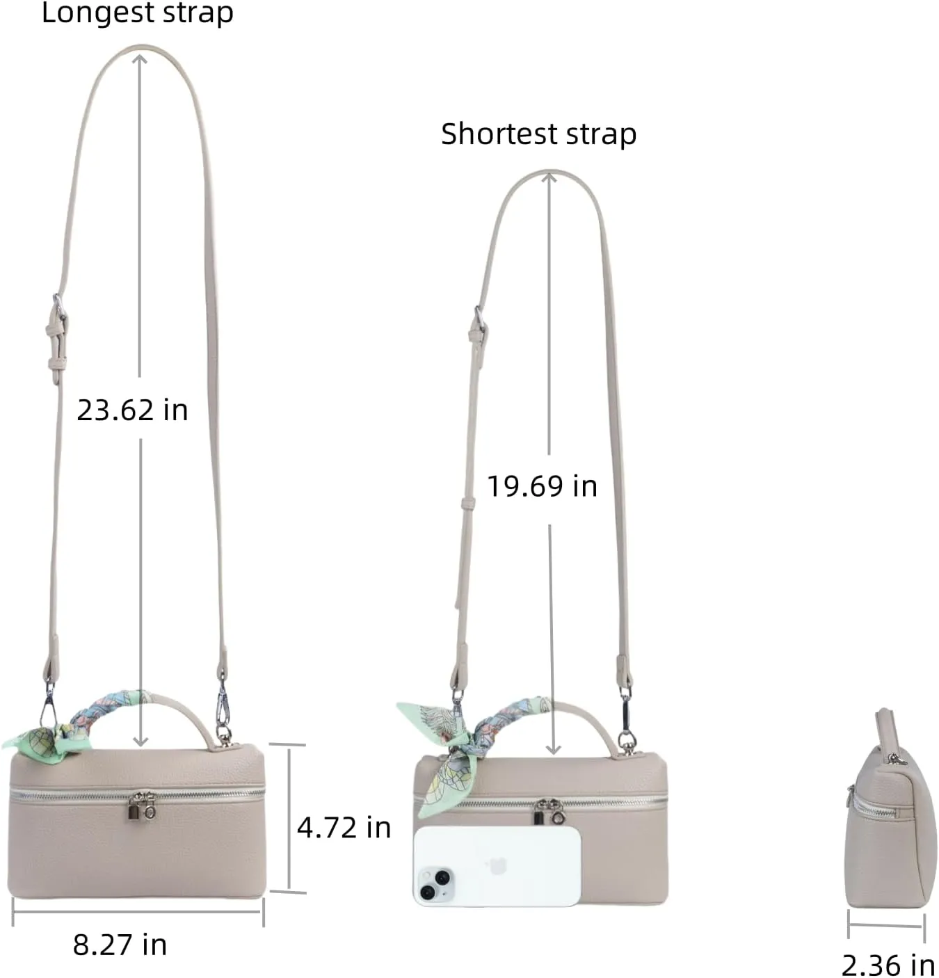 Small Crossbody Bag for Women L19 Pouch Cute Top-Handle Purse Handbag Fashion Designer Top Handle Bag
