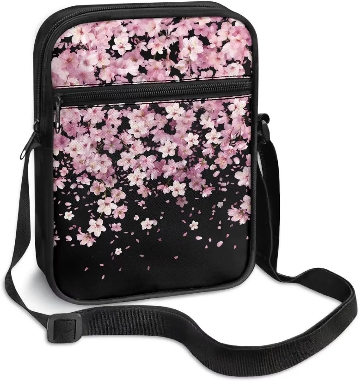 Small Messenger Bag for Men Women Cell Phone Purses Satchel Handbags Unisex Shoulder Bag for Work Travel