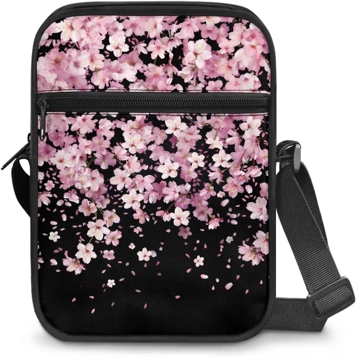 Small Messenger Bag for Men Women Cell Phone Purses Satchel Handbags Unisex Shoulder Bag for Work Travel
