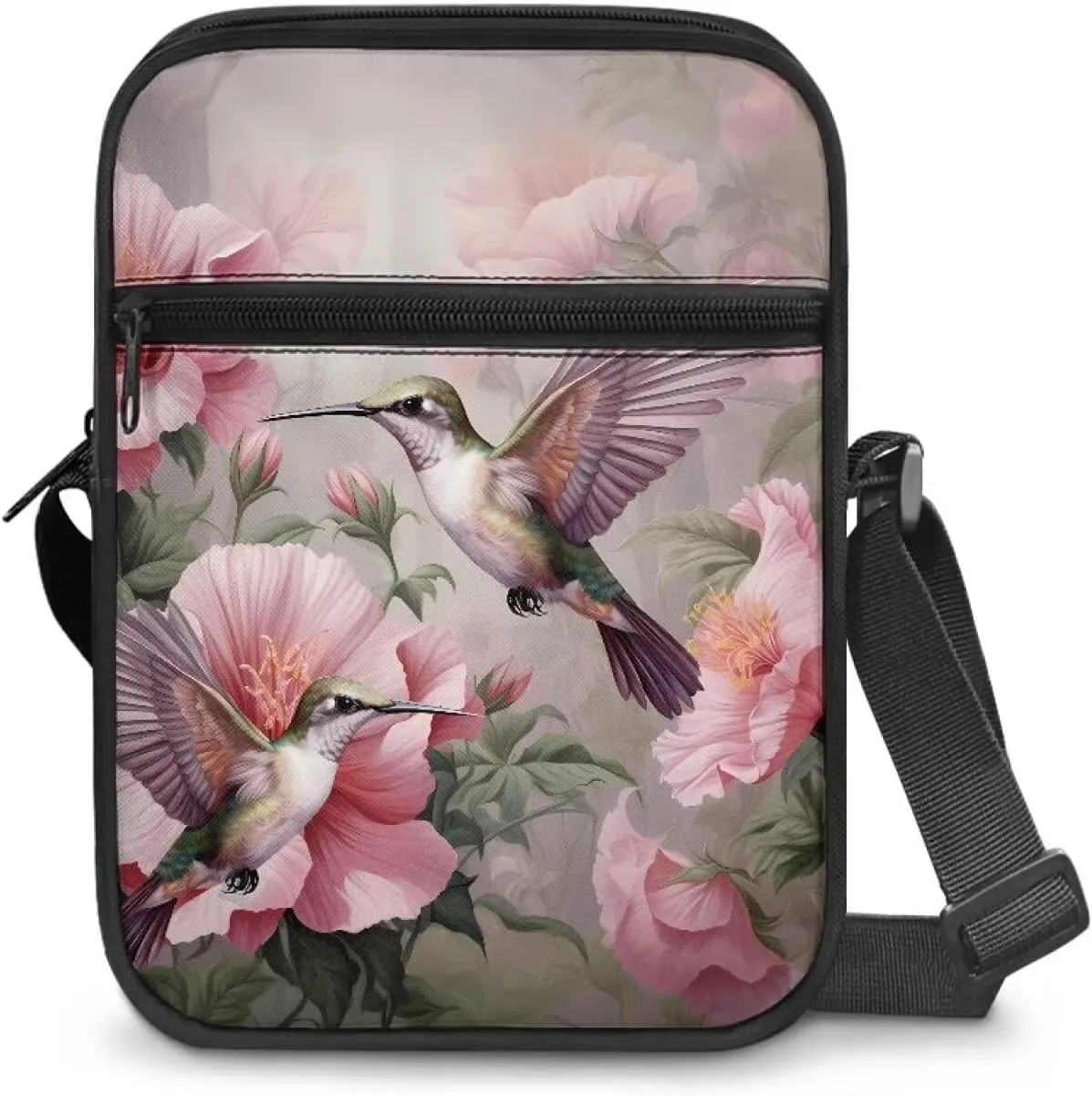 Small Messenger Bag for Men Women Wallet Purse Cell Phone Purse Shoulder Bag for Phone Passport