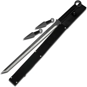 Snake Eye Full Tang Tactical Blade Katana/Ninja Sword/Machete/Throwing Knife, 27-Inch.