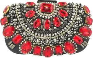 Solyinne Evening Bag for Woman Crystal Clutch Purses Sparkly Purses Cocktail Wedding Handbag
