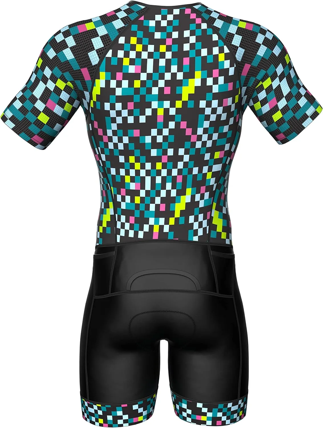 Sparx Mens Elite Aerosuit Triathlon Suit Mens Short Sleeve Tri Suit Skinsuit