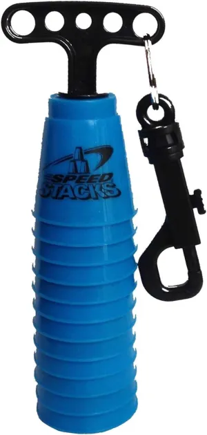 Speed Stacks Mini Set of 12 Tiny Blue Cups with Quick Release Stem