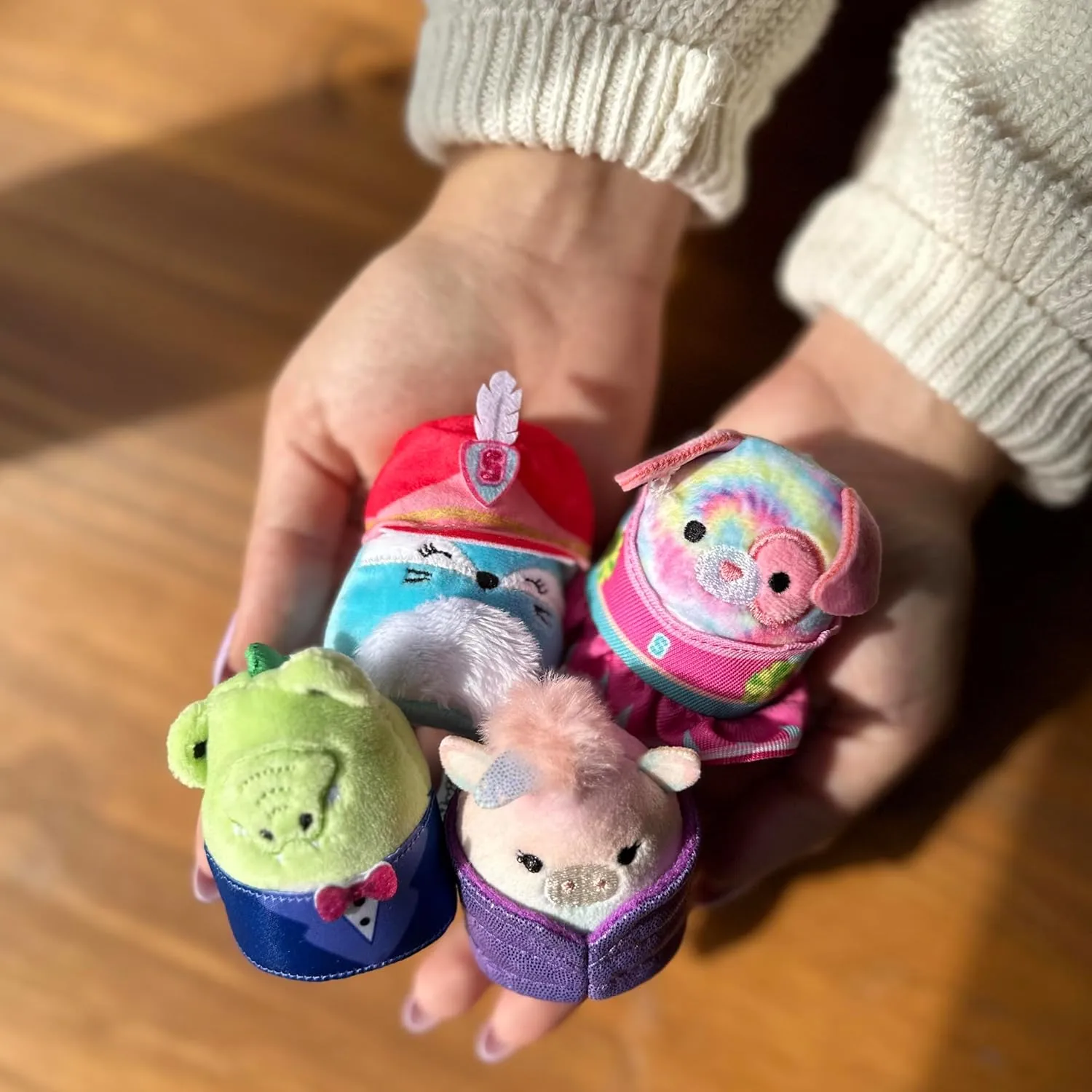 Squishmallows Squishville Series 10 Mini Mystery Plush (24 Pack) Official Jazwares Stocking Stuffer Plush - Collectible Soft & Squishy Blind Capsules - Styles May Vary - Gift for Boys, Girls & Kids