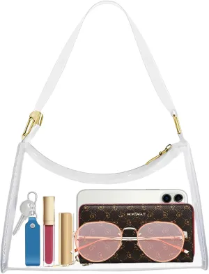 Stadium Approved Bags for Women - PVC Purse, Concert Bag