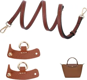 Strap for Longchamp Mini Bag Shoulder Pouch,Purse Straps Crossbody Adjustable Replacement Conversion Kit Fit Compatible with Long Champ Handbag