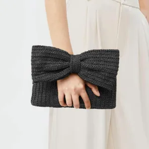 Straw Handbags for Women Straw Clutch Summer Bag Beach Bag Casual Straw Purses 2024