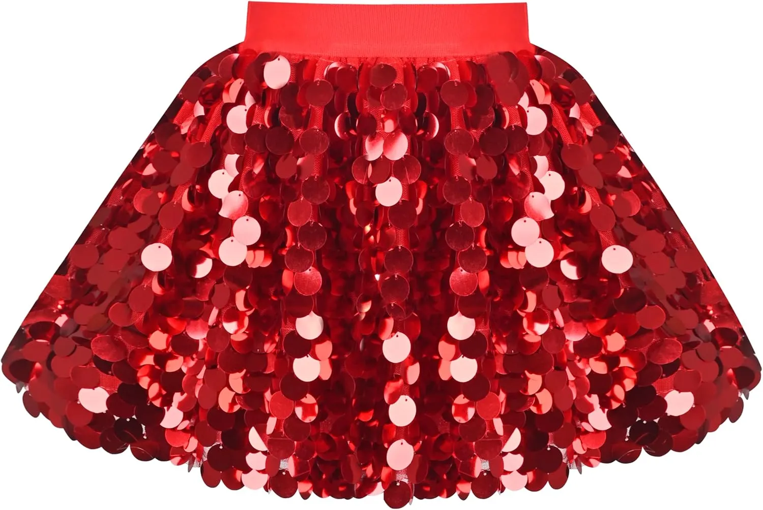 Sunny Fashion Girls Skirt Purple Mermaid Sparkly Sequin Tutu Party Ballet Dance