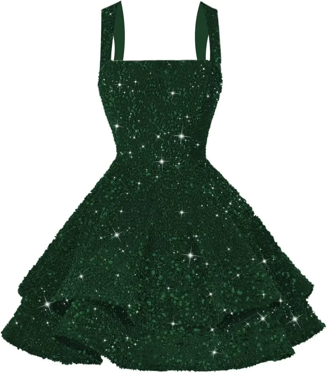 Teens Sequin Short Homecoming Dresses 16 Photo Shoot Tiered Cocktail Party Dress VS116