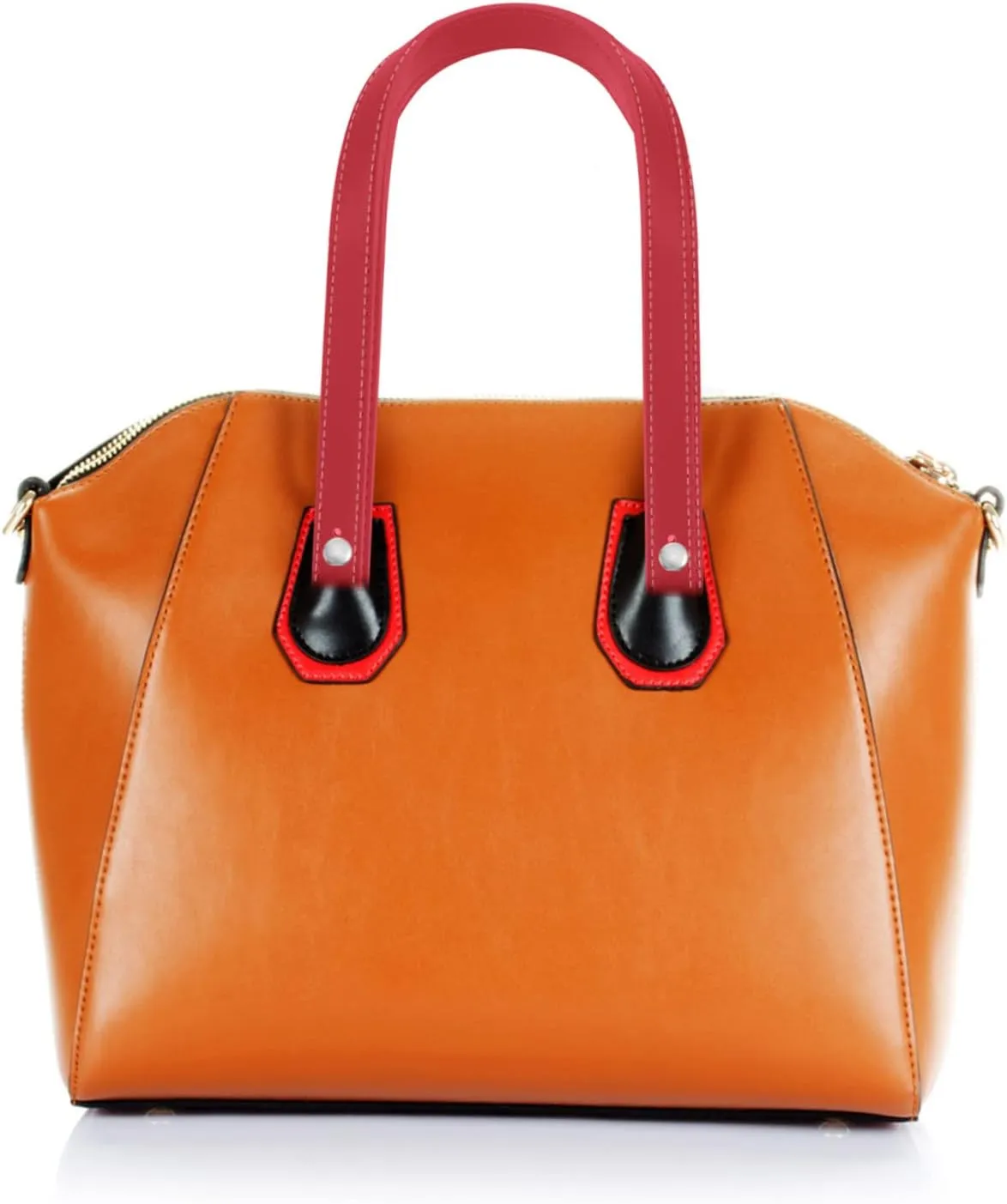 TEMPNAP Leather Handle Straps DIY Luggage Rivet Bag Accessories Shoulder Straps for Handbag Repair