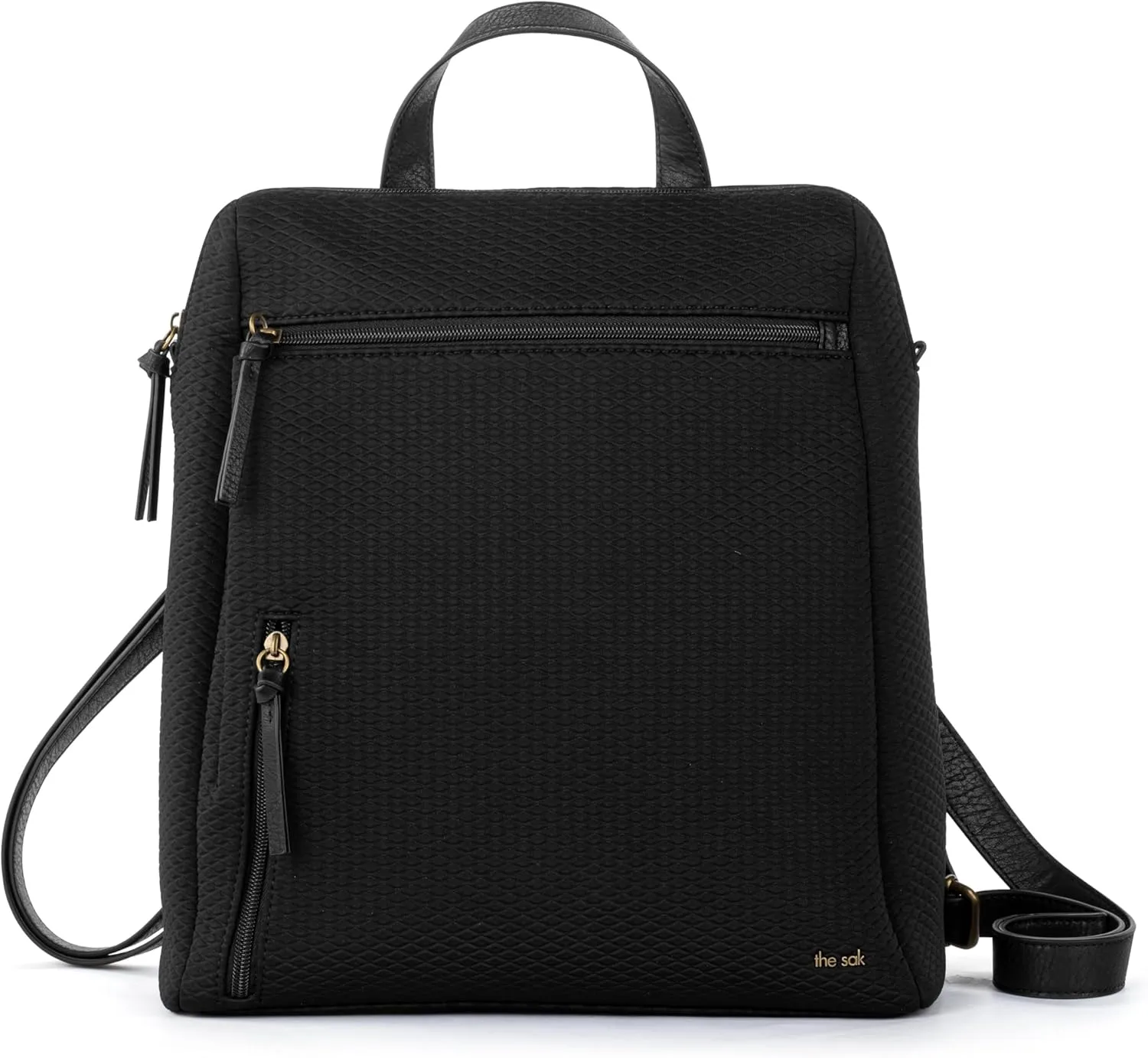 The Sak Olivera Metro Backpack - Women's Backpack for Everyday & Travel - Daypack With Adjustable Straps & Zipper Pockets - Black