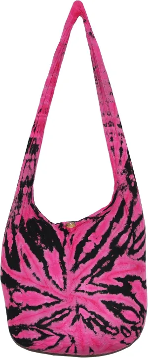 TIE DYE Bohemian Hipster Hobo Boho Hippie Crossbody Bag Purse Twist 39"