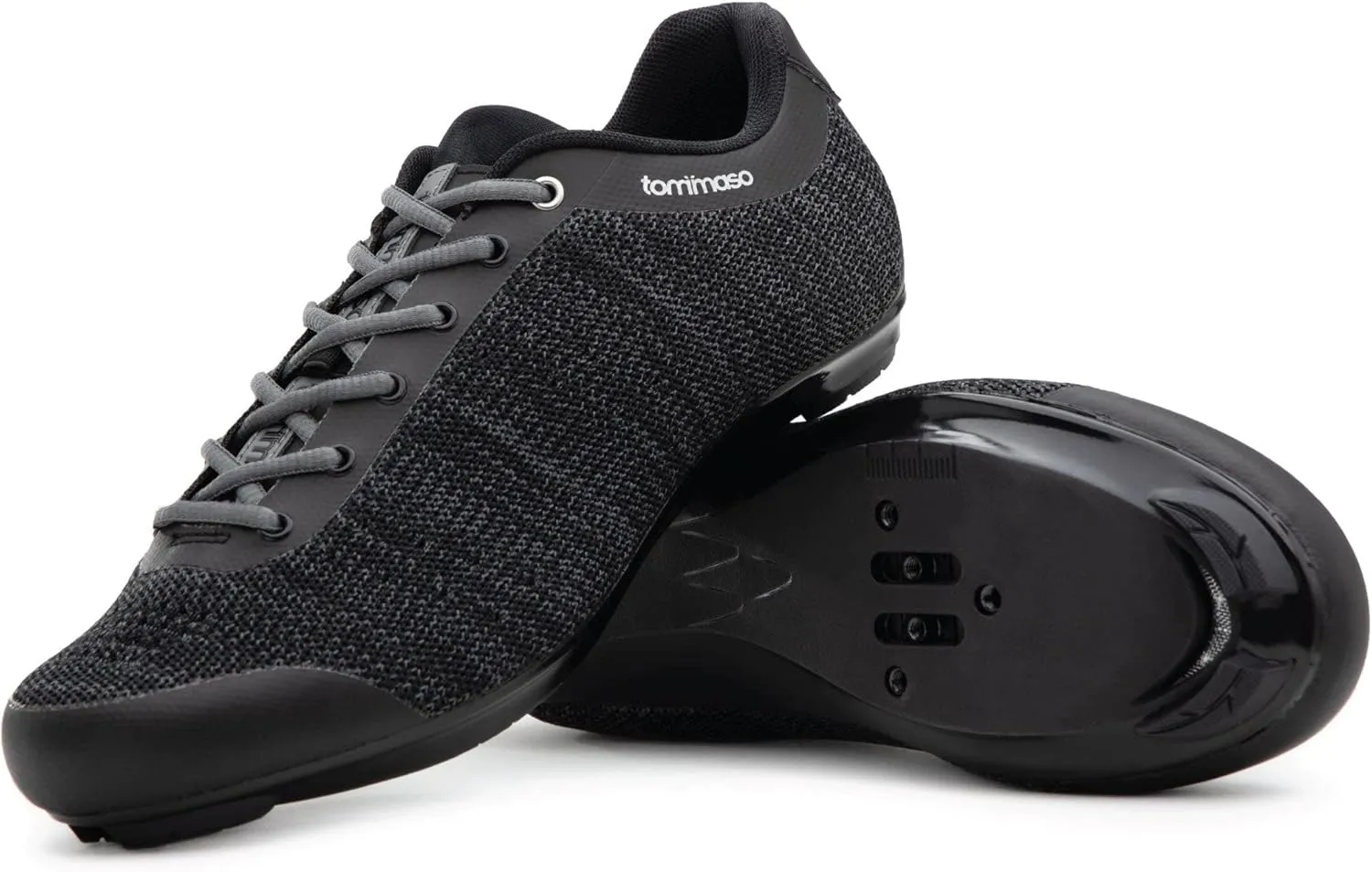 Tommaso Strada Mens SPD & Peloton Shoes—2 in 1 Cycling Shoes—Install Your Own Delta or SPD Cleats for Road Bikes, Indoor Cycles or Most Mens Bicycles—Explore Bike Accessories