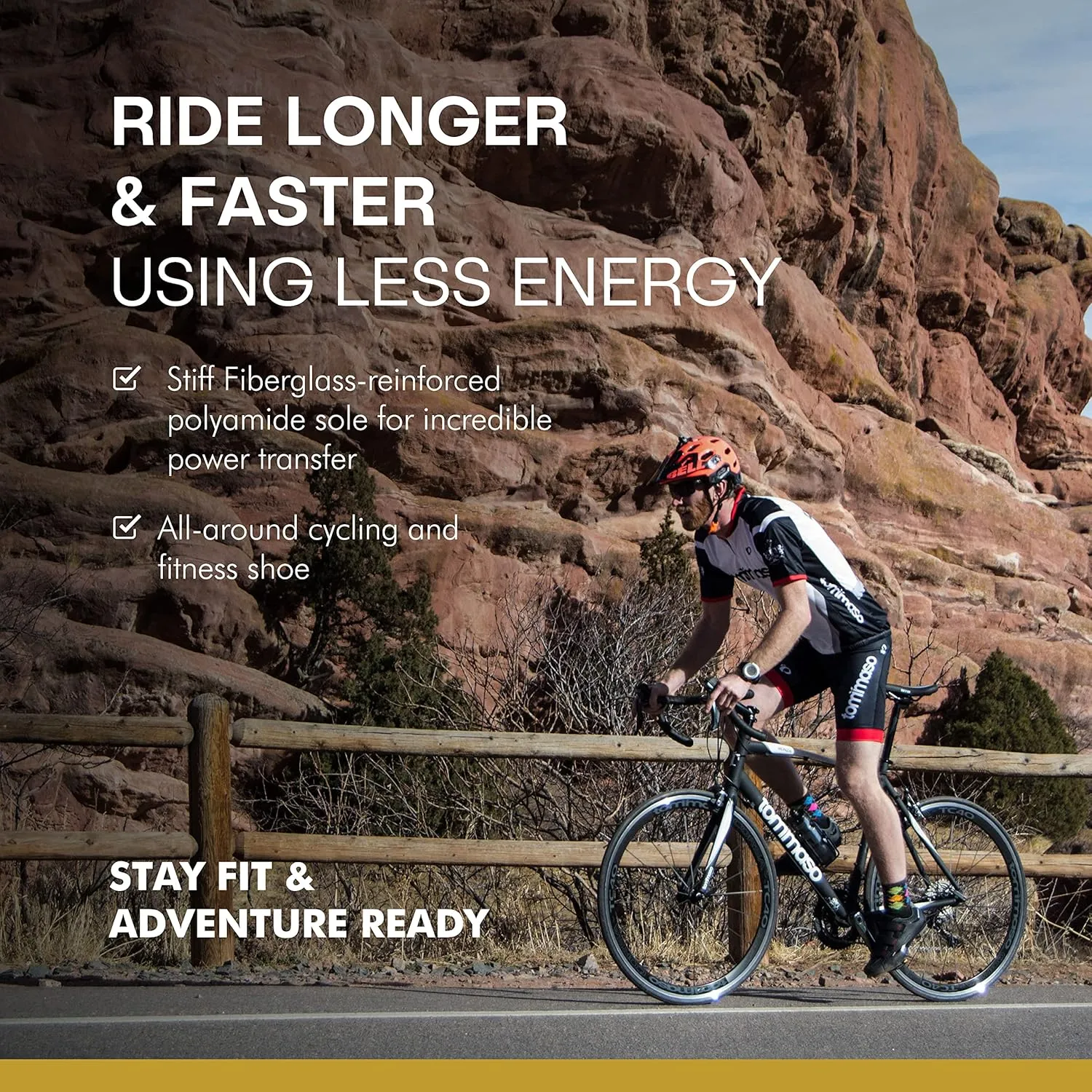 Tommaso Strada Mens SPD & Peloton Shoes—2 in 1 Cycling Shoes—Install Your Own Delta or SPD Cleats for Road Bikes, Indoor Cycles or Most Mens Bicycles—Explore Bike Accessories