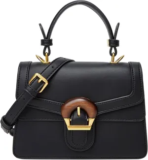Top-Handle Bags for Women - Fashion Designer Mini Purse with Leather Strap Cute Tiny Clutch Crossbody Bag