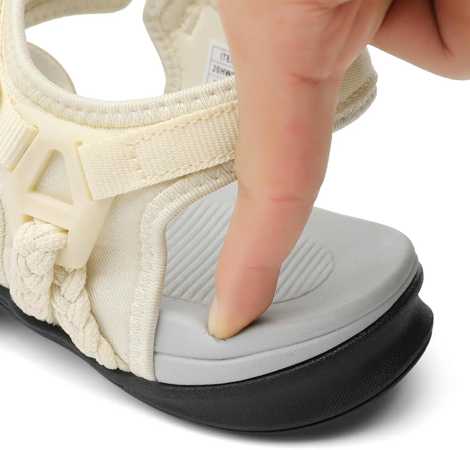 UBFEN Womens Hiking Sandals Sport Sandals Straps with Adjustable Hooks Arch Support Beach Vacation Casual Camping
