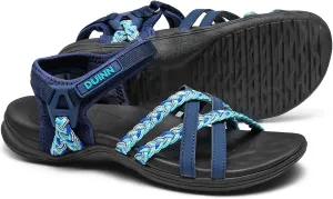 UBFEN Womens Hiking Sandals Sport Sandals Straps with Adjustable Hooks Arch Support Beach Vacation Casual Camping