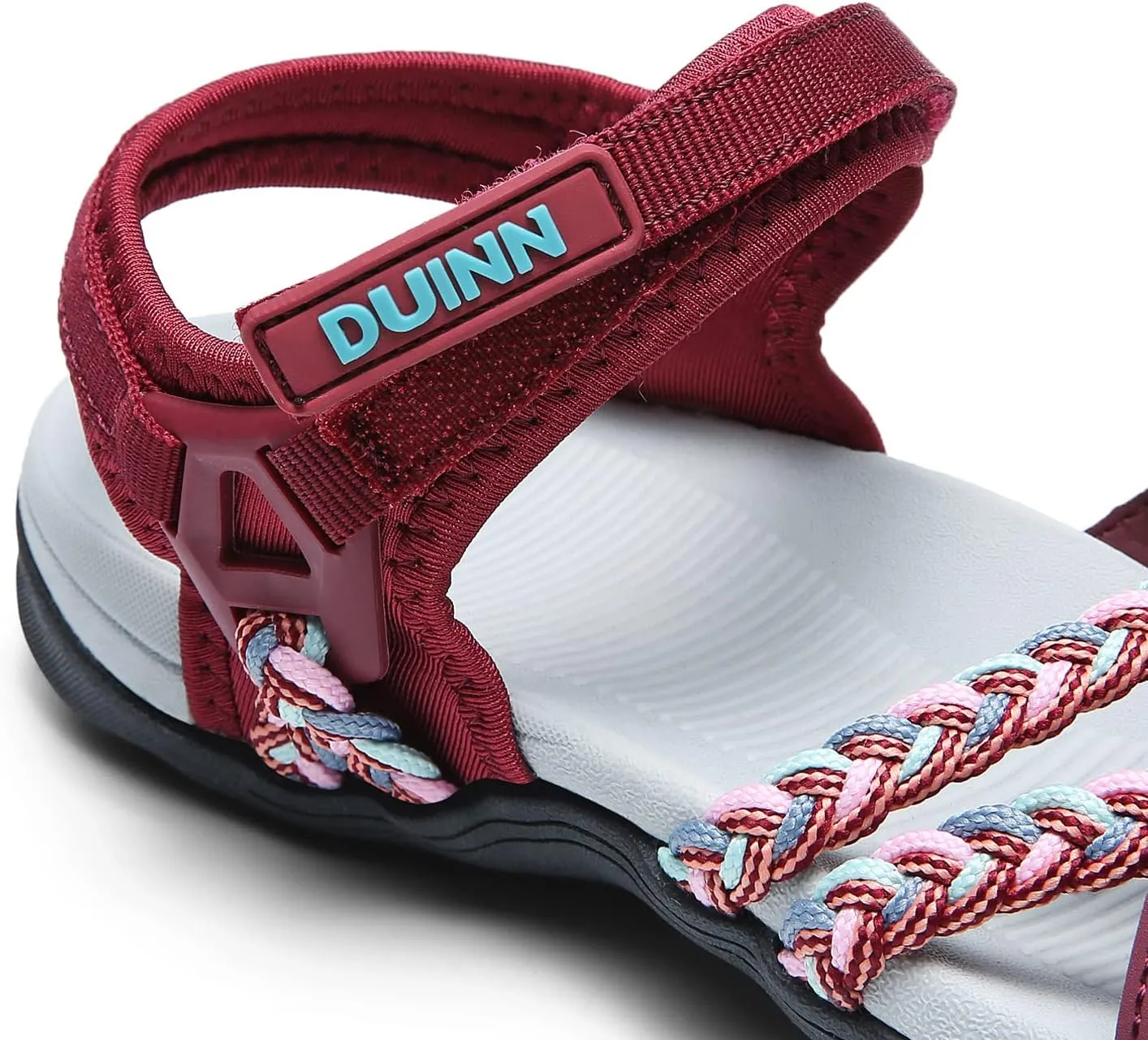 UBFEN Womens Hiking Sandals Sport Sandals Straps with Adjustable Hooks Arch Support Beach Vacation Casual Camping