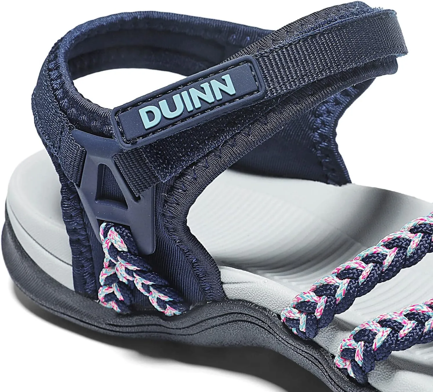 UBFEN Womens Hiking Sandals Sport Sandals Straps with Adjustable Hooks Arch Support Beach Vacation Casual Camping