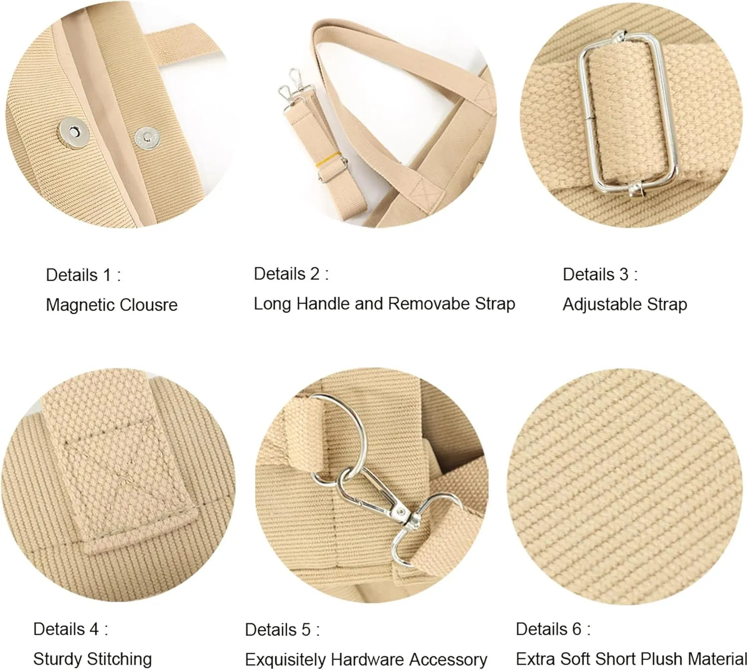UERRUAM Tote Bag for Women with Pockets,Large Corduroy Crossbody Purse for Laptop,Work,College,Everyday,Travel