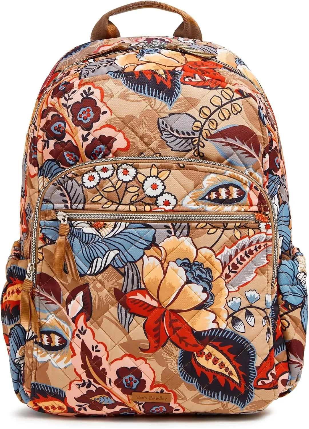 Vera Bradley Performance Twill Campus Backpack, Botanical Beauty