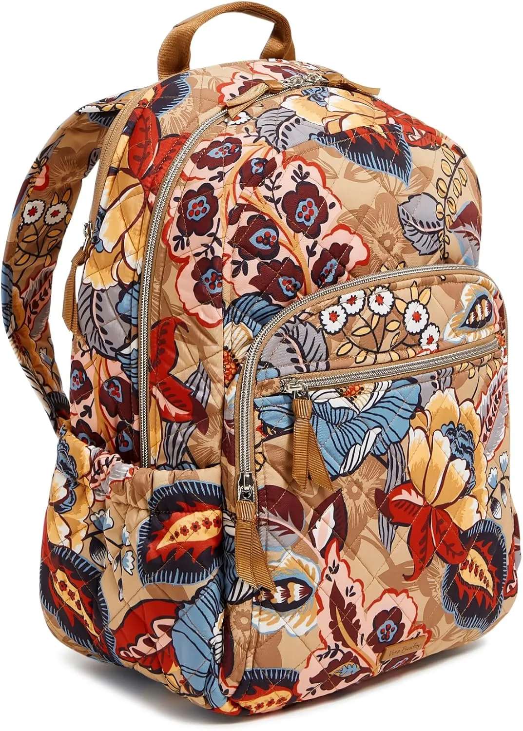 Vera Bradley Performance Twill Campus Backpack, Botanical Beauty