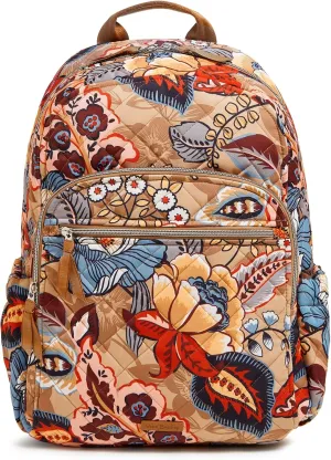 Vera Bradley Performance Twill Campus Backpack, Botanical Beauty