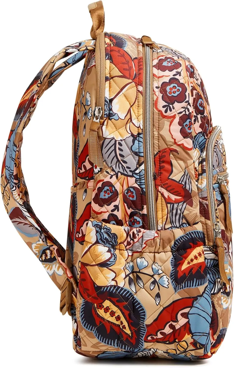 Vera Bradley Performance Twill Campus Backpack, Botanical Beauty