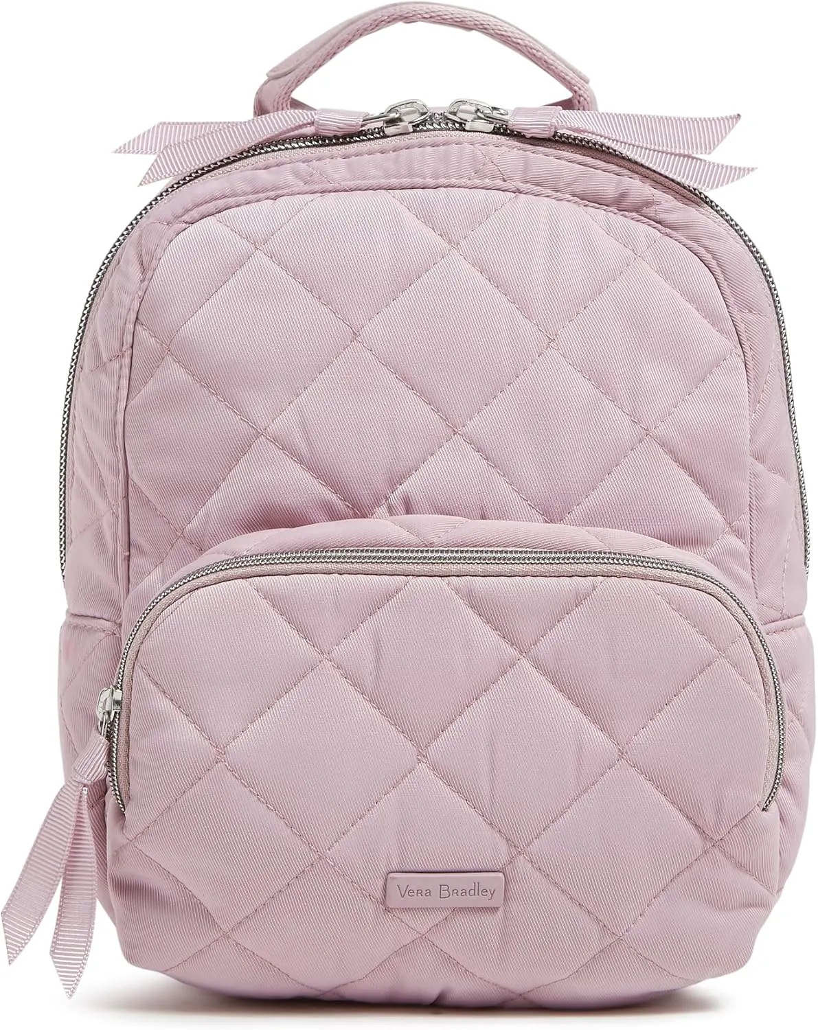 Vera Bradley Performance Twill Mini Backpack, Hydrangea Pink