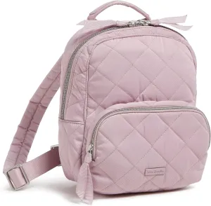 Vera Bradley Performance Twill Mini Backpack, Hydrangea Pink
