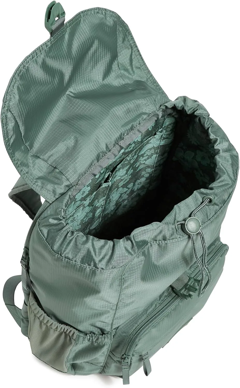 Vera Bradley Ripstop Campus Daytripper Backpack, Olive Leaf