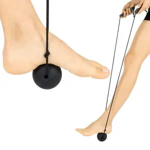 Vive Plantar Fasciitis Relief Lacrosse Ball – Massage Roller for Feet - Deep Tissue Trigger Point Massager Set for Arch Pain, Myofascial Release - Reflexology Muscle Knot Massager for Women, Men