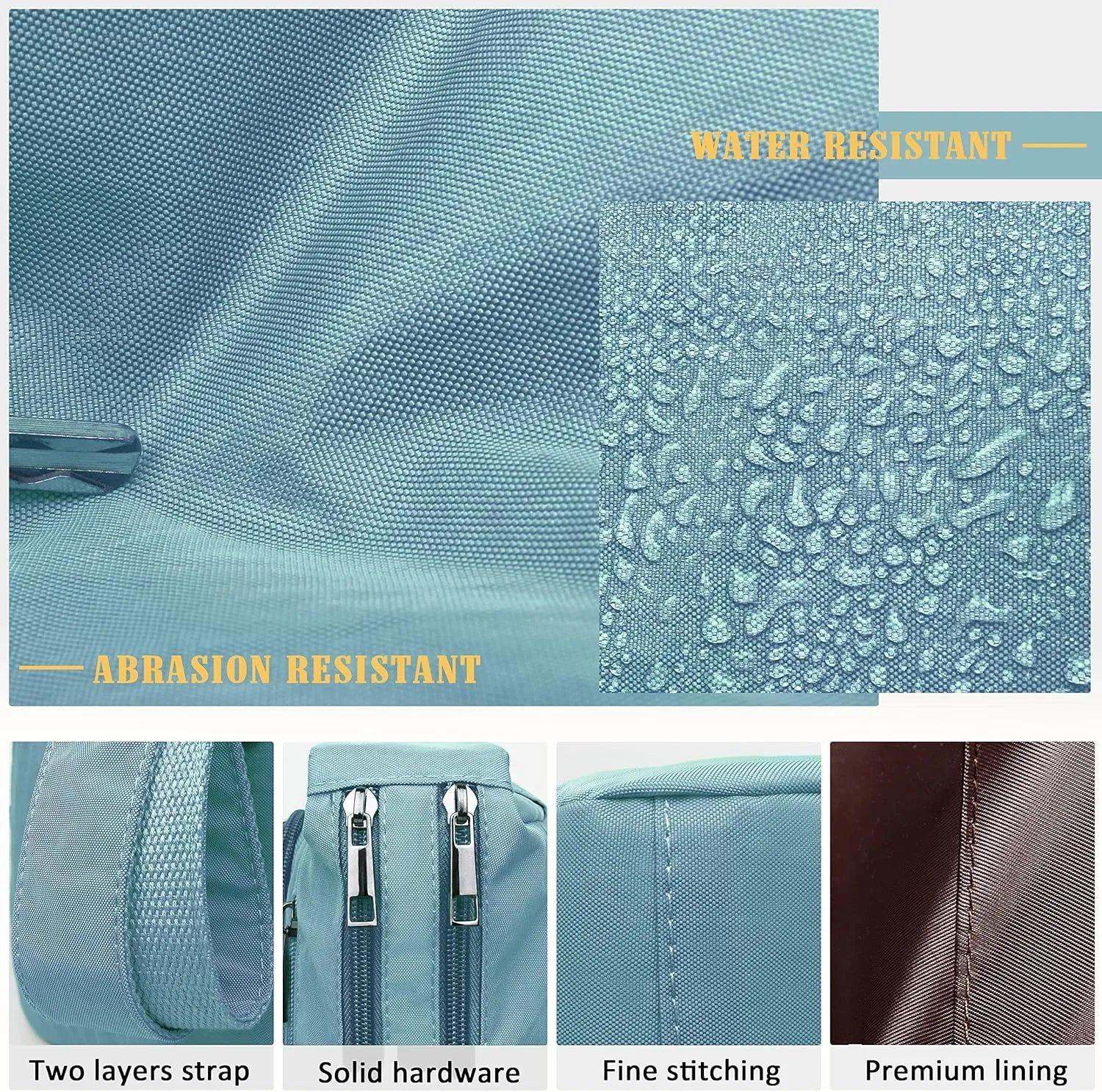 VOLGANIK ROCK RFID Purses for Women Fabric Nylon Multi Pocket Crossbody Bag Ladies Travel Handbag