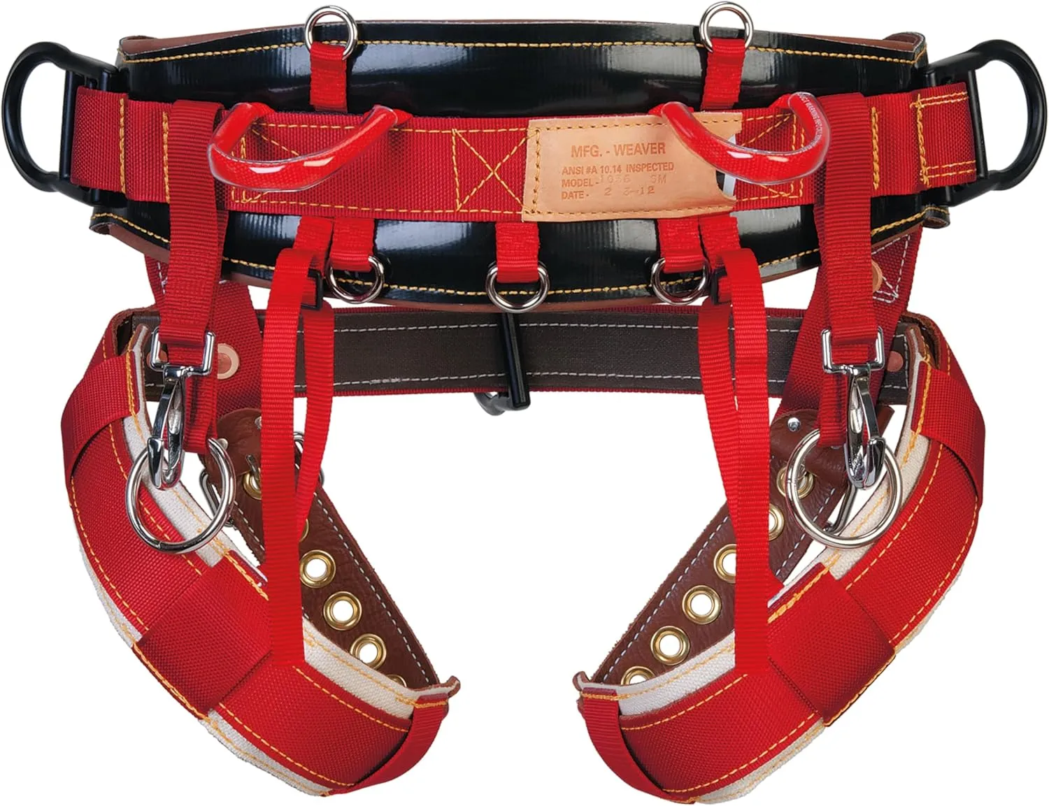 Weaver Leather WLC 530 1 Floating Dee with Padded Nylon Leg Straps