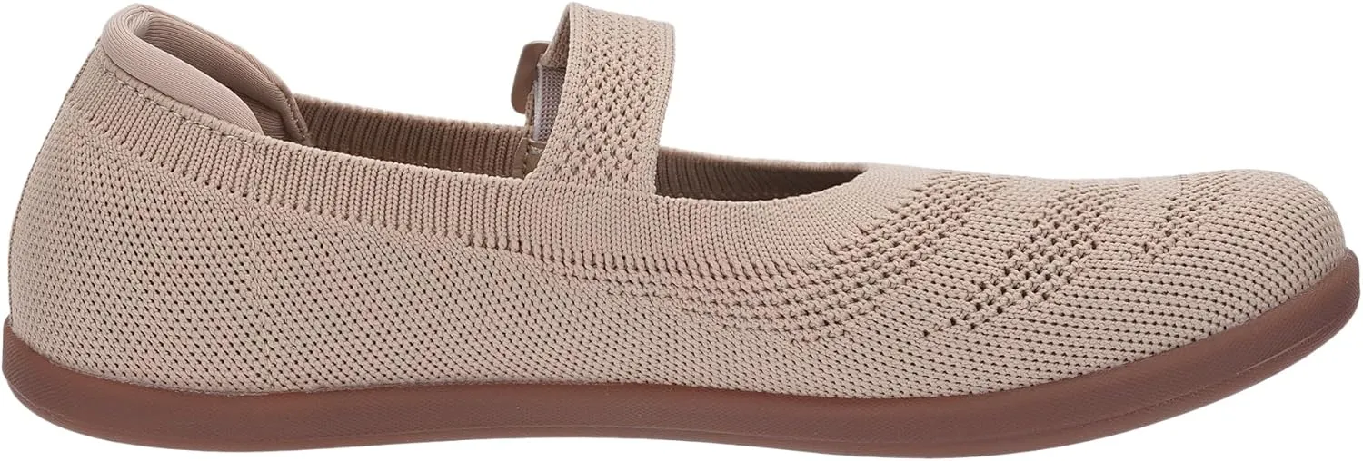 WHITIN Women's Barefoot Mary Jane Flats   Wide Toe Box   Zero Drop Sole   Adjustable Straps