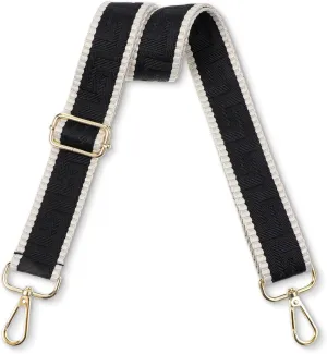 Wide Purse Strap Replacement Crossbody Bag Straps Adjustable Metal Swivel Hook Shoulder Strap for Women Handbags