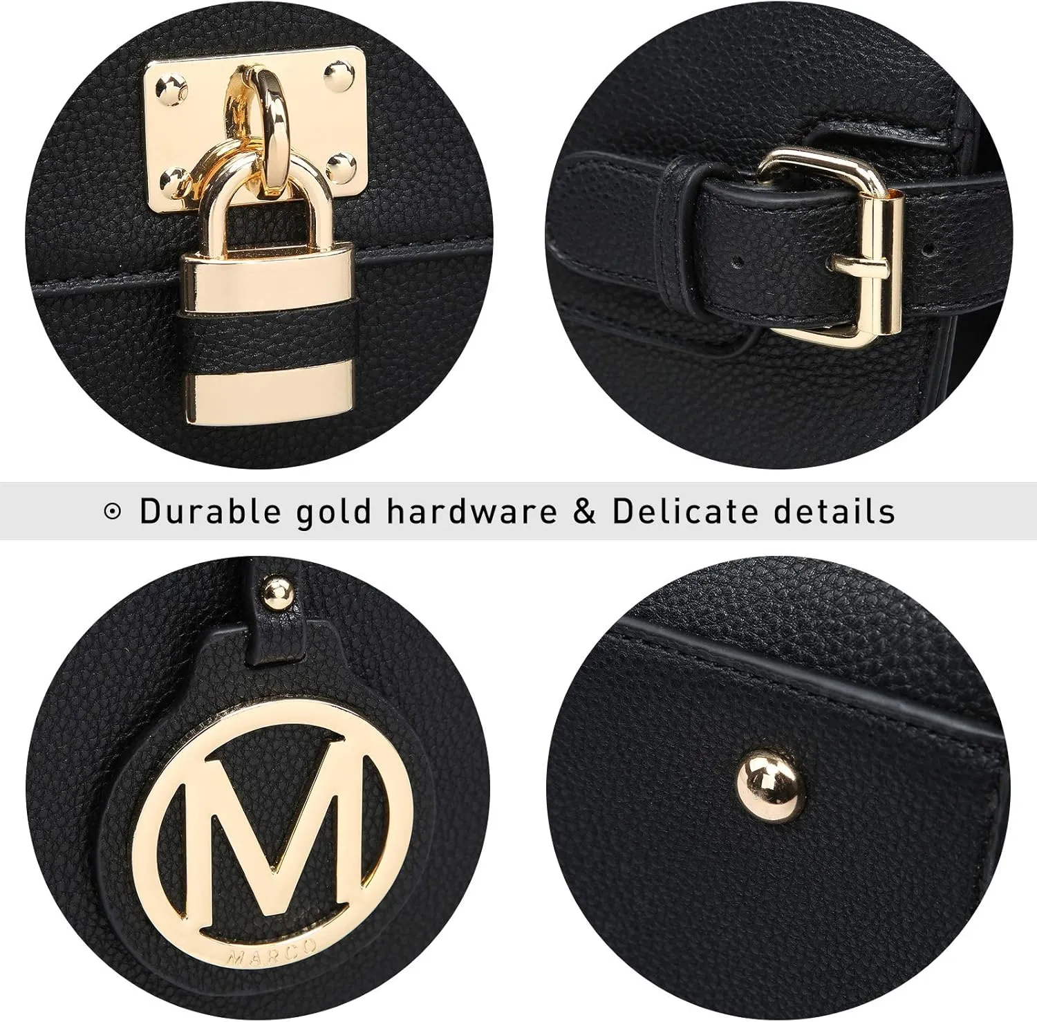 Women Handbags and Purses Fashion Satchel Tote Work Bags Top Handle Shoulder Purses with Matching Wristlet