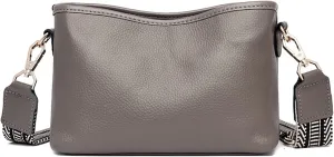 Women Shoulder Bag with Wide Strap Crossbody Purse